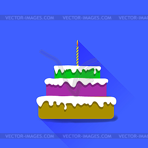 Sweet Cake - vector image