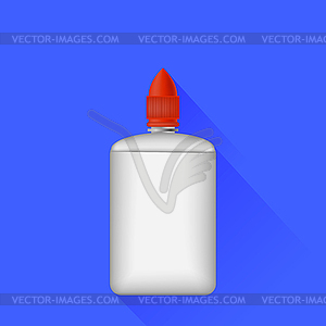 Bottle of Glue - vector clipart