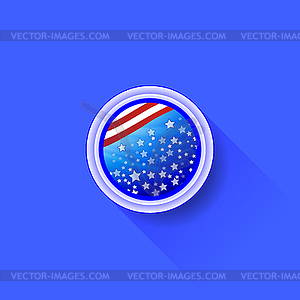 American Icon - stock vector clipart