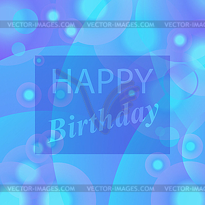 Happy Birthday - vector clipart
