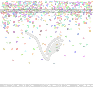 Colorful Confetti - vector image