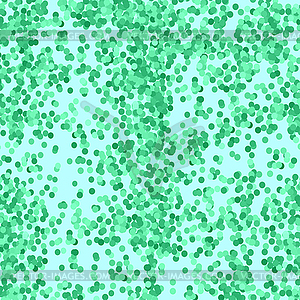 Green Confetti Background - vector clipart