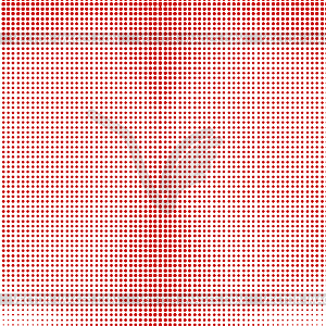 Red Halftone Background - vector clipart