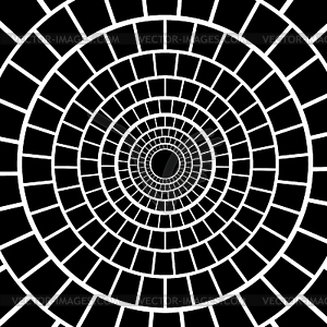 Черный фон мозаика - векторизованное изображение клипарта