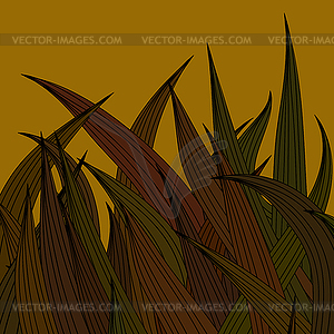 Abstract Brown Wave Pattern - vector clipart
