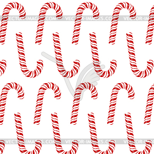 Candy Canes - vector image