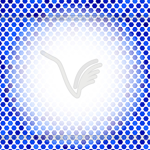 Abstract Elegant Blue Background - vector image