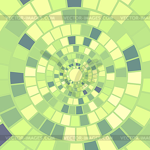 Abstract Green Mosaic Background - vector EPS clipart