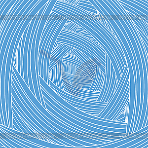 Abstract Blue Wave Background - royalty-free vector image