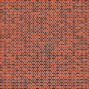 Brick Wall Background - vector image