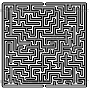 Labyrinth. Kids Maze - royalty-free vector image