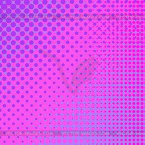 Pink Halftone Pattern - vector clipart