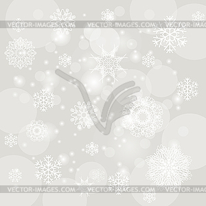 Abstract Winter Snow Background - vector clipart