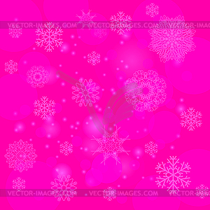 Abstract Winter Pattern - vector clipart