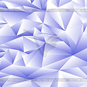 Abstract Blue Polygonal Background - vector image