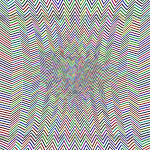 Abstract Zig Zag Pattern - vector clipart