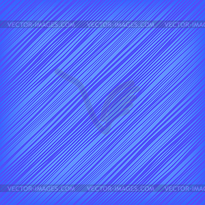 Blue Diagonal Lines Background - vector clipart