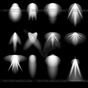 Stage Spotlights Background - vector EPS clipart