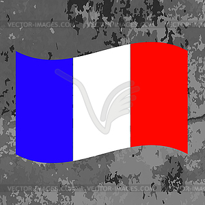 Flag of France - vector clip art