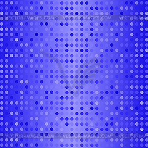 Dots on Blue Background. Halftone Texture - vector clipart / vector image