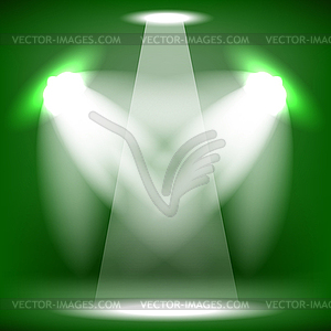 Stage Spotlight Background - vector clipart