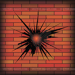 Big Powerful Bang - vector image