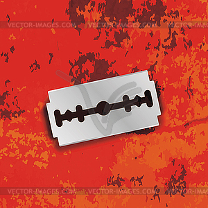 Razor Blade Icon - vector clipart