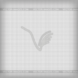 Gray Square Background - vector image