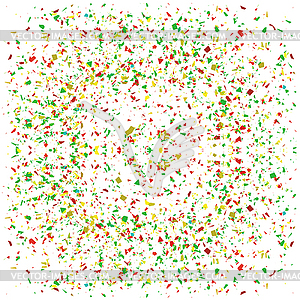 Particles Background. Colorful Confetti - vector clipart