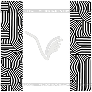 Striped Line Background - vector image