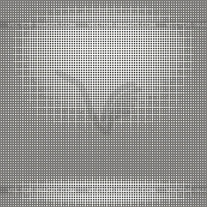 Halftone Pattern. Dots - royalty-free vector clipart