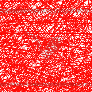 Abstract Red Line Background - vector clipart