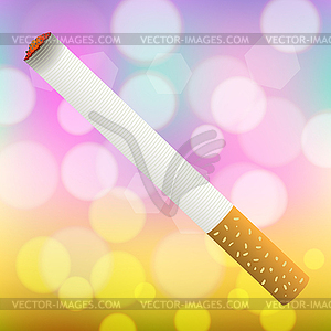 Одноместный сигареты - клипарт в векторном формате