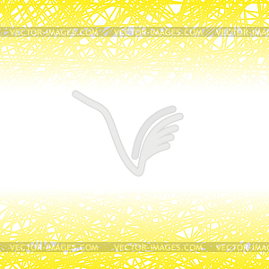 Abstract Yellow Line Background - vector image