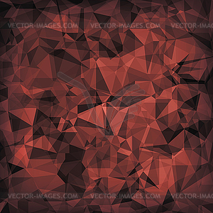 Red Polygonal Background - vector clip art