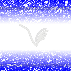 Абстрактный синий фон линии - векторное изображение