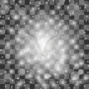 Explosive with Spark. Glow Star Burst - vector clip art