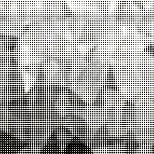 Halftone Pattern. Dots - vector image