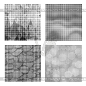 Dots. Halftone Texture - vector image