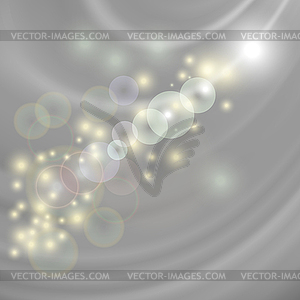 Abstract Light Grey Wave Background - vector clipart