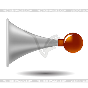 Old Horn Icon - vector clipart