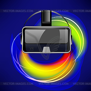 Virtual Reality Headset - vector clipart