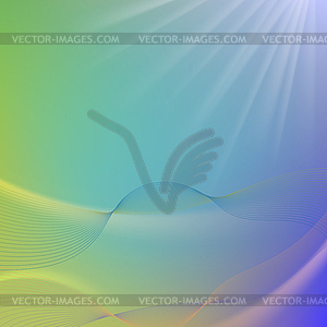 Abstract Colorful Blurred Background - vector clipart