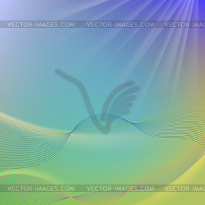 Abstract Colorful Blurred Background - vector clipart