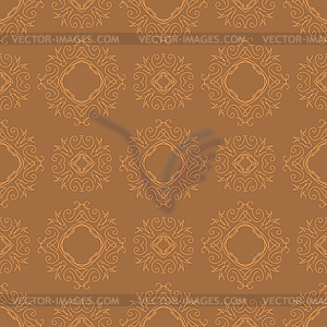 Seamless Texture on Orange. Element for Design - vector clipart