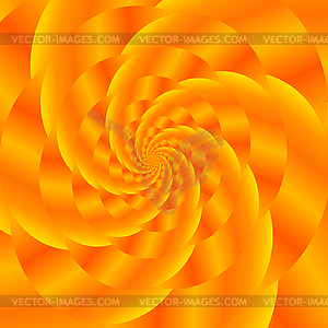 Золотая спираль фона. Fractal Pattern - клипарт в векторном формате