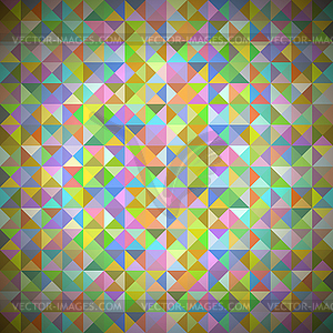 Фон с геометрическими фигурами, треугольниками - векторный рисунок