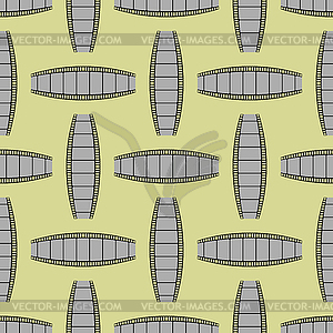 Film Stripes Background Seamless Cinema Pattern - vector clipart / vector image