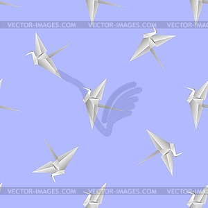 Paper Birds. Symbol of Peace - vector clipart