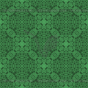 Seamless Texture on Green. Element for Design - color vector clipart